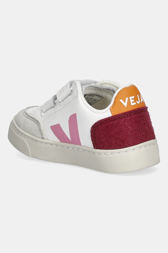 Αγορίστικα Παιδικά δερμάτινα αθλητικά παπούτσια Veja Small V-12 XV0520979C.22.27 λευκό