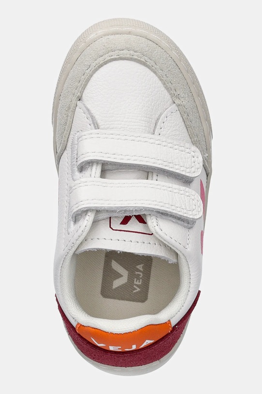 Παιδικά δερμάτινα αθλητικά παπούτσια Veja Small V-12 λευκό XV0520979C.22.27