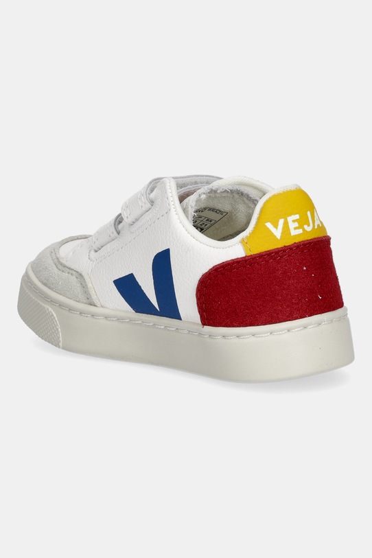 Chłopiec Veja sneakersy skórzane dziecięce Small V-12 XV0520980C.22.27 biały