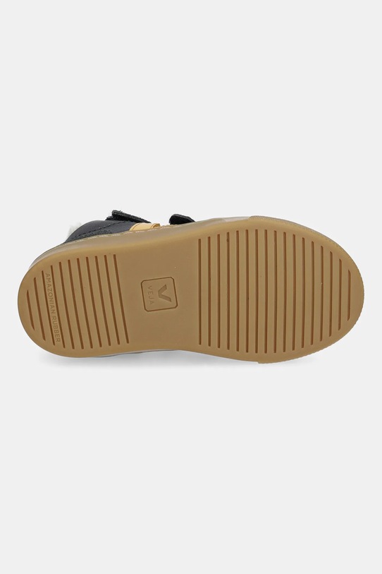 Veja sneakersy skórzane dziecięce Small V-10 Mid Winter DF0503814C.22.27 czarny