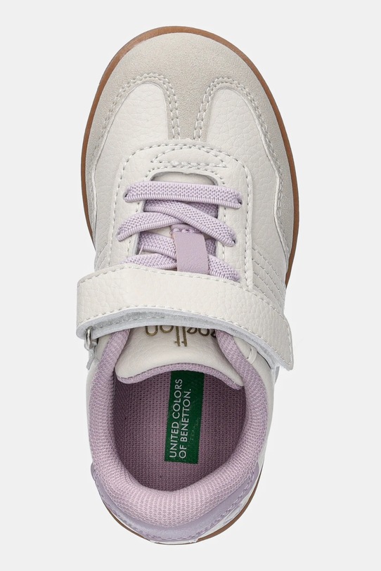 Παιδικά αθλητικά παπούτσια United Colors of Benetton μπεζ 8S5VGD01D.P.seasonal