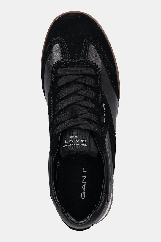 Gant sneakers din piele întoarsă Baylle negru 31631003