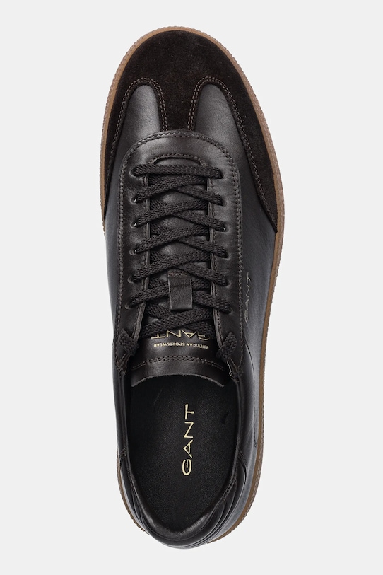 Δερμάτινα αθλητικά παπούτσια Gant Cuzmo καφέ 31631009