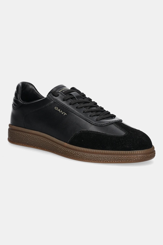 Gant sneakers din piele Cuzmo piele întoarsă negru 31631009