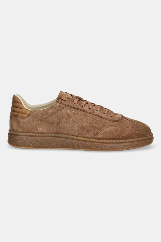 Superge iz semiša Gant Cuzmo 31633008 rjava AW25