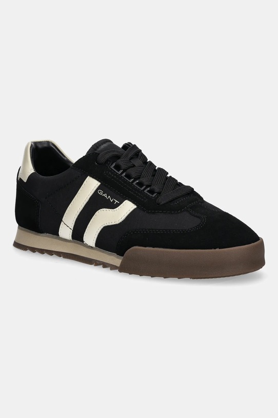 Gant sneakersy Baylle skóra zamszowa czarny 31637001