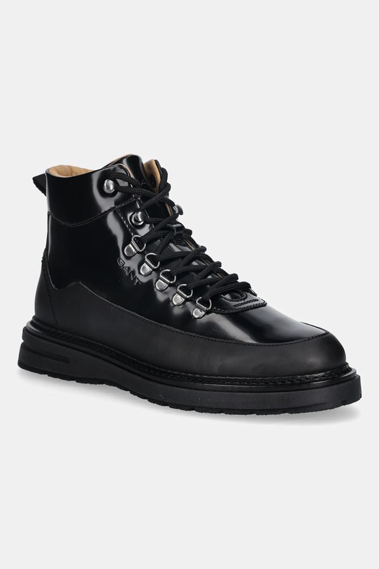 Gant buty skórzane Hillprep skóra licowa czarny 31641120