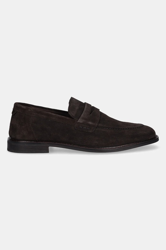 Mokasinke od brušene kože Gant Lozham 31673115 smeđa AW25