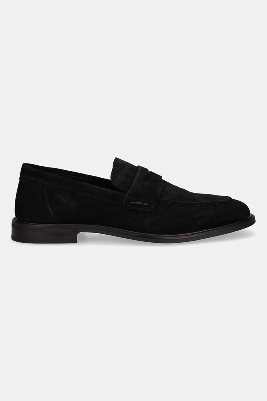 Μοκασίνια σουέτ Gant Lozham 31673115 μαύρο AW25