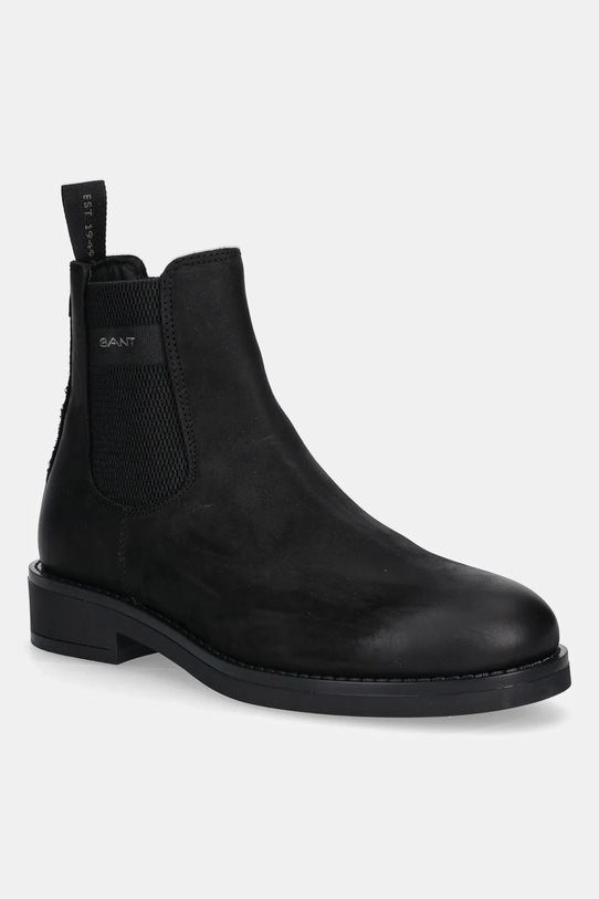 Gant sztyblety skórzane Prepdale skóra licowa czarny 31651104