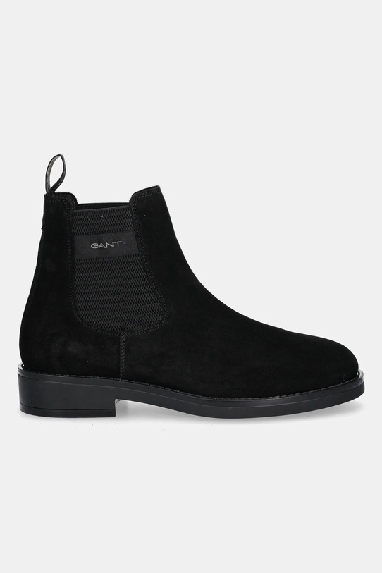Gant sztyblety zamszowe Prepdale 31653106 czarny AW25