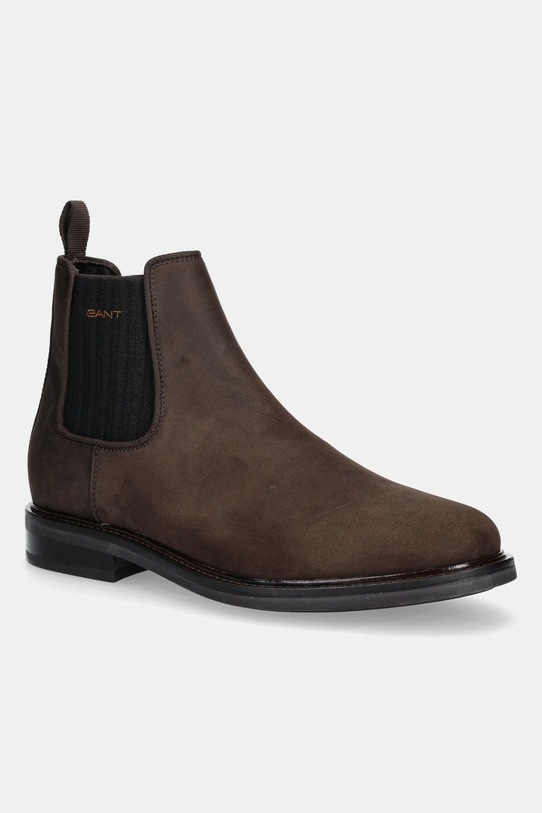 Gležnarji iz nubuka Gant St Fairkon Casual rjava 31654088