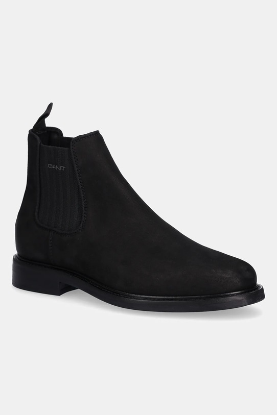 Μποτάκια nubuck Gant St Fairkon χωρίς μόνωση μαύρο 31654088