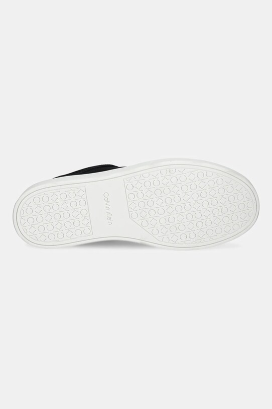 Замшеві кросівки Calvin Klein CLEAN CUP LOW LACEUP OXF SU HM0HM01880 чорний
