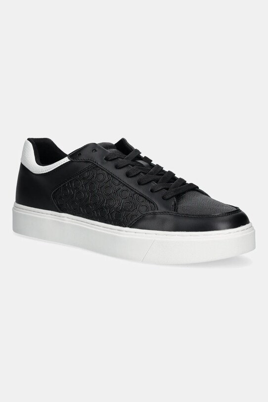 Calvin Klein sneakersy CLEAN CUP LOW LACEUP MONO syntetyczny czarny HM0HM01899