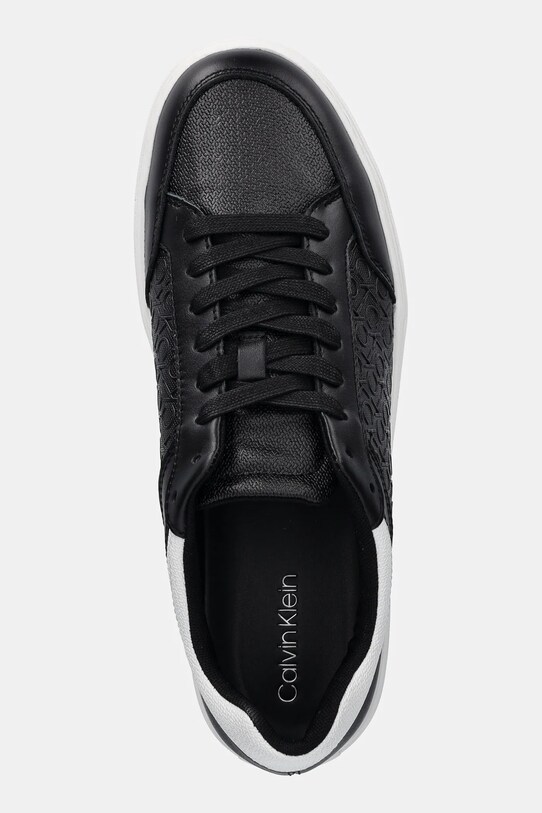 Calvin Klein sneakersy CLEAN CUP LOW LACEUP MONO czarny HM0HM01899