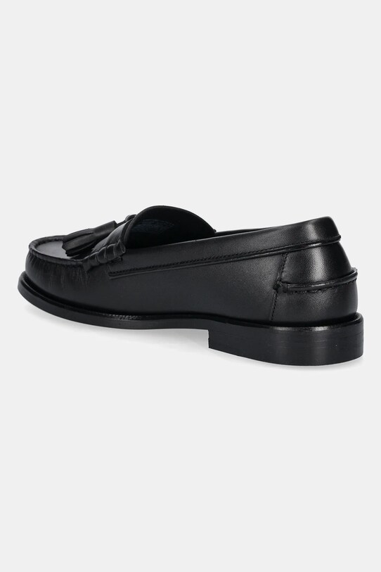 Încălțăminte Tommy Hilfiger mocasini de piele TH TASSEL LTH LOAFER FM0FM05494 negru