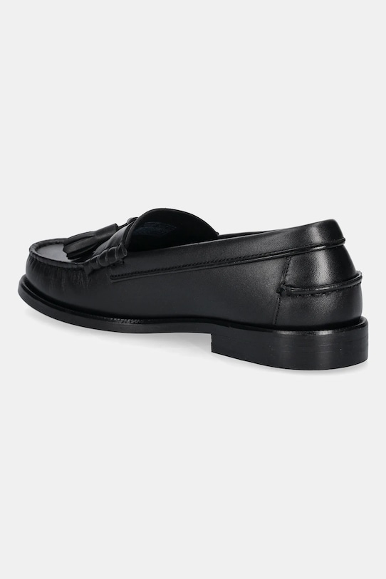 Взуття Шкіряні мокасини Tommy Hilfiger TH TASSEL LTH LOAFER FM0FM05494 чорний