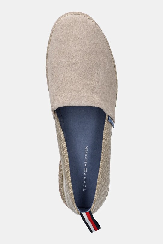 Tommy Hilfiger espadryle TH FLEX MIX ESPADRILLE beżowy FM0FM05497