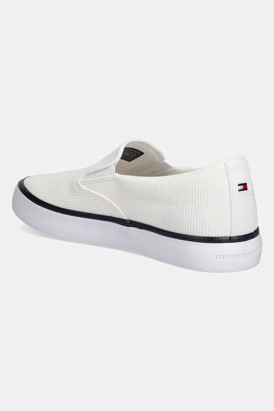 Obuv Tenisky Tommy Hilfiger TH HI VULC CORE LOW II SLIPON FM0FM05514 biela