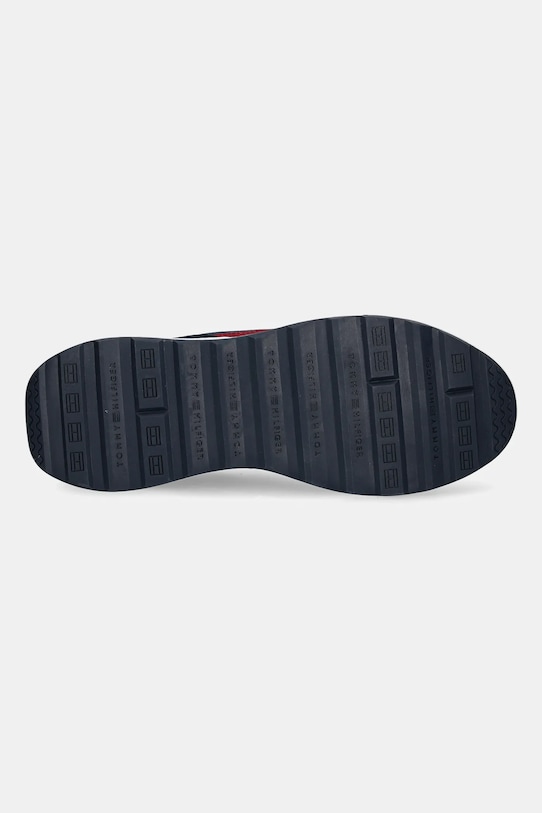 Tommy Hilfiger sneakersy RETRO RUNNER NYLON MIX FM0FM05523 granatowy