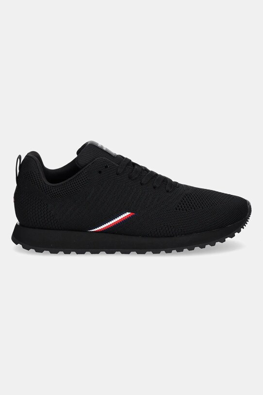 Tommy Hilfiger sneakers NEW RUNNER EVA CORPO KNIT FM0FM05648 negru AW25