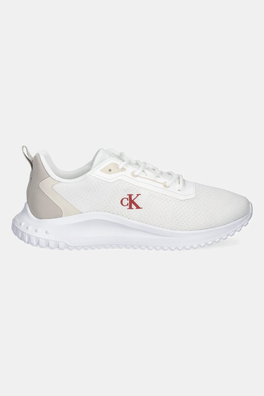 Tenisky Calvin Klein Jeans EVA RUNNER MIX MESH YM0YM01285 biela AW25