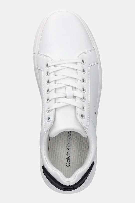 Calvin Klein Jeans sneakersy CHUNKY CUPSOLE RU PATCH LTH biały YM0YM01296