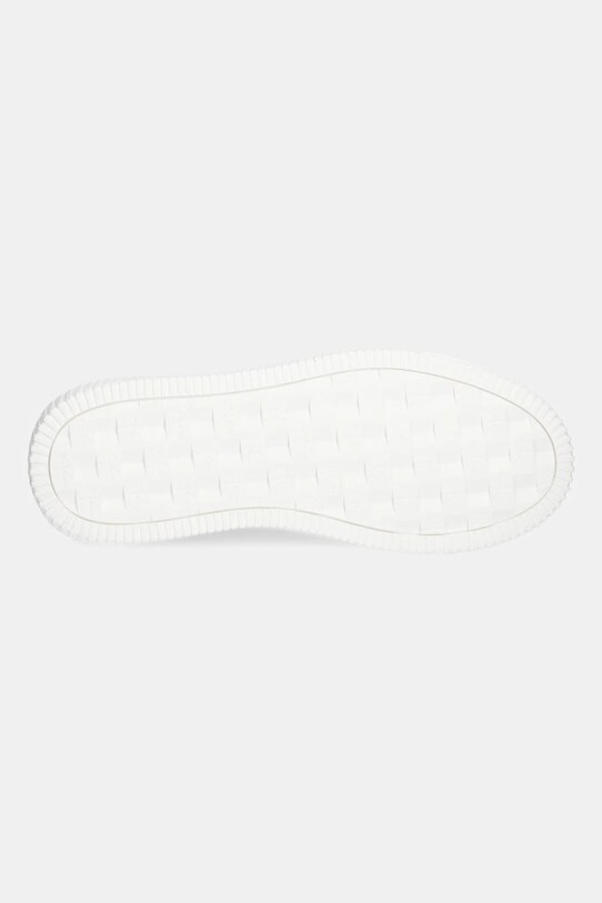 Semišové tenisky Calvin Klein Jeans CHUNKY CUPSOLE SU YM0YM01299 béžová