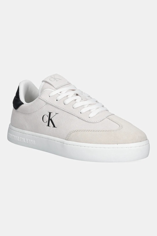 Замшеві кросівки Calvin Klein Jeans CLASSIC CUPSOLE MG SU низька бежевий YM0YM01300