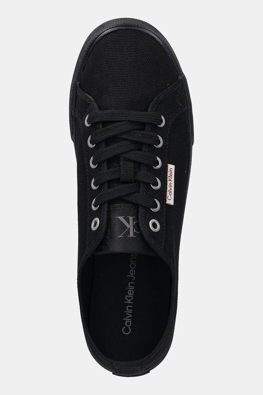 Teniske Calvin Klein Jeans ESS VULC LOW MG CV črna YM0YM01301