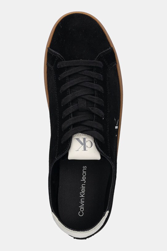 Calvin Klein Jeans sneakers in camoscio LOW PROFILE CUPSOLE SU nero YM0YM01321
