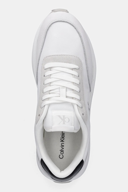 Αθλητικά Calvin Klein Jeans ATHLEISURE RUNNER LACEUP NY-SU λευκό YM0YM01370