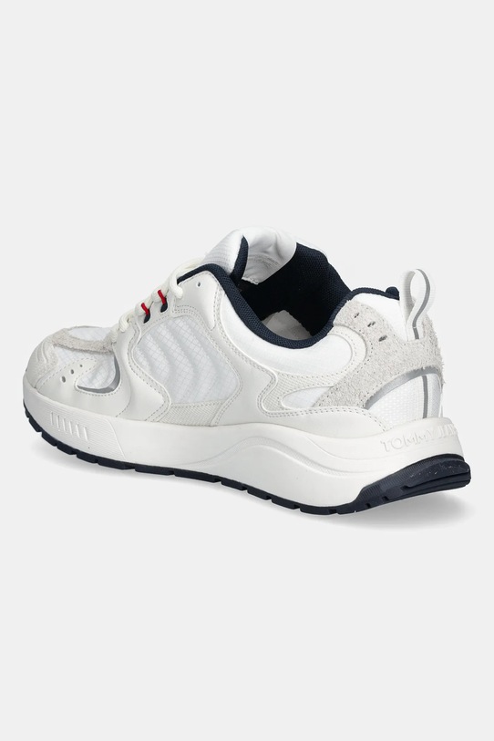 Παπούτσια Αθλητικά Tommy Jeans TJM RUNNER MIX MATERIAL EM0EM01581 λευκό