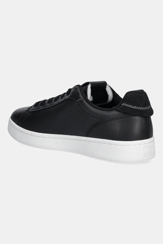 Încălțăminte Tommy Jeans sneakers din piele ARCHIVE '98 EM0EM01596 negru