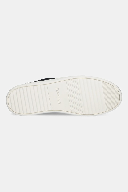 Замшеві кросівки Calvin Klein LOW CUPSOLE LACEUP SU HM0HM01946 чорний