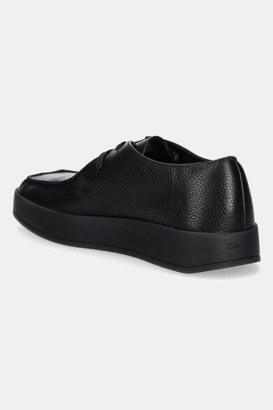 Παπούτσια Δερμάτινα κλειστά παπούτσια Calvin Klein HYBRID CUP WALLABEE LTH HM0HM02062 μαύρο