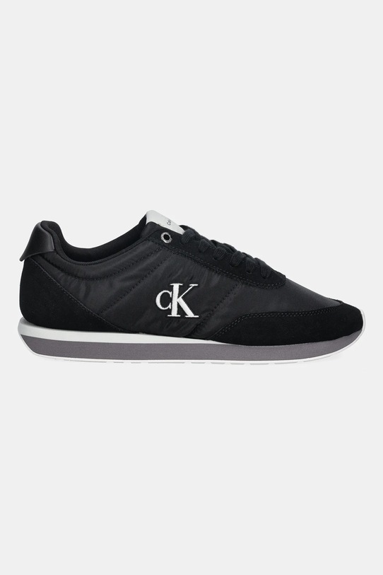 Calvin Klein sneakersy RETRO RUNNER ESS MIX MAT YM0YM01361 czarny AW25