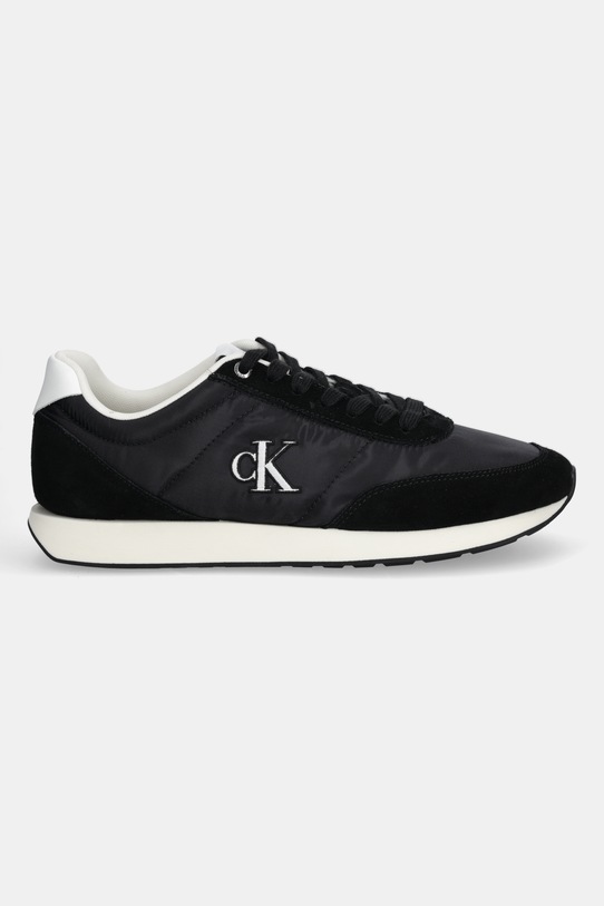 Calvin Klein sneakersy RETRO RUNNER ESS MIX MAT YM0YM01361 czarny AW25