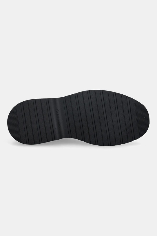 Calvin Klein sztyblety skórzane COMBAT ESS CHELSEA BOOT SU YM0YM01372 szary