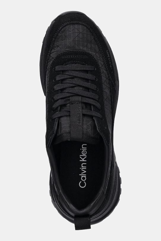 Αθλητικά Calvin Klein HIKE RUNNER CASUAL NY-SU AOP μαύρο YM0YM01378