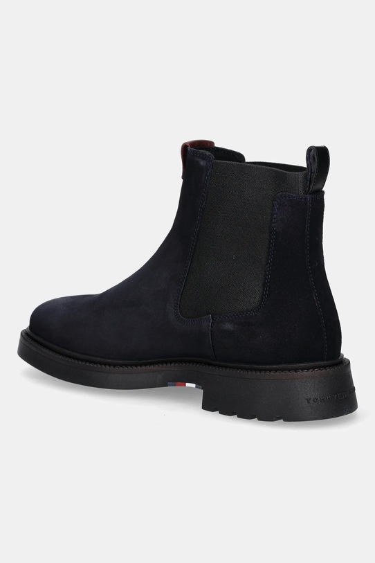 Παπούτσια Σουέτ μπότες τσέλσι Tommy Hilfiger COMFORT LWT SDE CHELSEA FM0FM05592 σκούρο μπλε