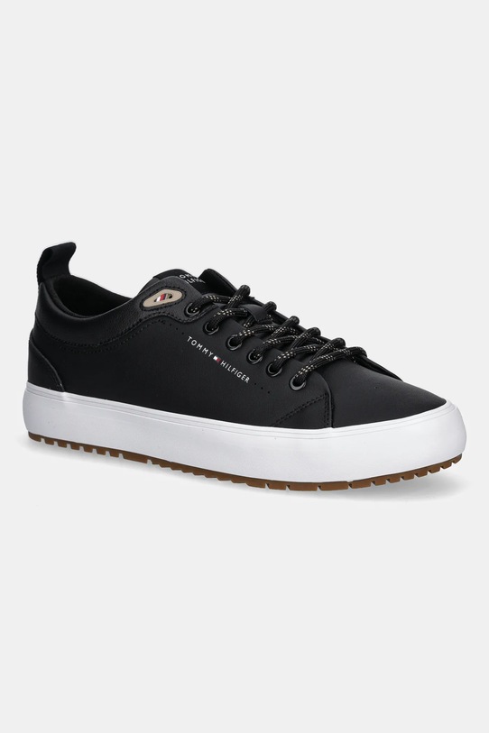 Tommy Hilfiger sneakersy TH HI VULC CORE LOW CLEAT LTH pozostałe czarny FM0FM05625