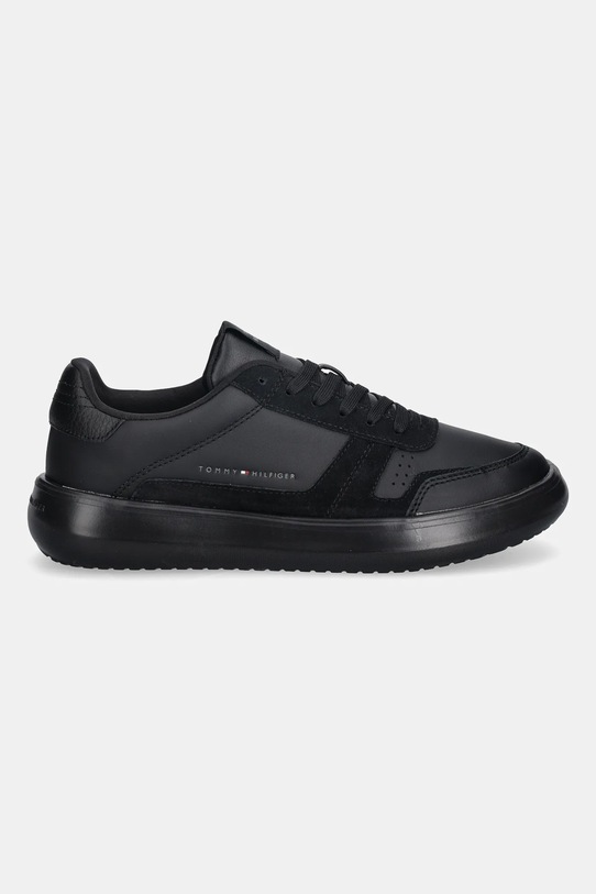 Tommy Hilfiger sneakersy skórzane MODERN LIGHTCUP LTH WL FM0FM05636 czarny NC25