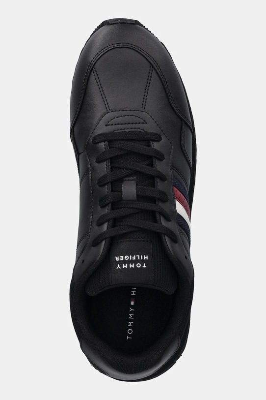 Αθλητικά Tommy Hilfiger NEW RUNNER EVA LTH STRIPES μαύρο FM0FM05637