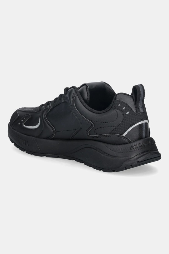 Обувь Кроссовки Tommy Jeans TJM RUNNER LEATHER EM0EM01621 чёрный