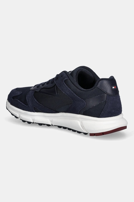 Boty Tenisky Tommy Hilfiger OUTDOOR RUNNER MIX FM0FM05574 námořnická modř
