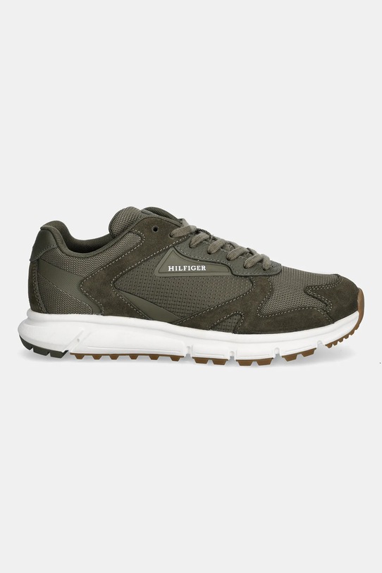 Tommy Hilfiger sneakersy OUTDOOR RUNNER MIX FM0FM05574 zielony AW25