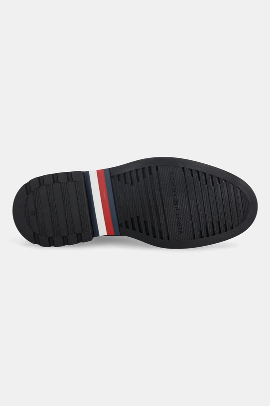 Tommy Hilfiger sztyblety skórzane HILFIGER COMFORT LWT LTH CHELSEA FM0FM05591 brązowy
