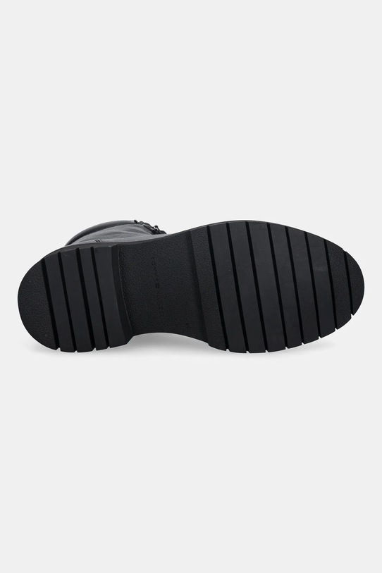 Δερμάτινες μπότες πεζοπορίας Tommy Hilfiger FLEX TH OUTDOOR RS LTH BOOT FM0FM05600 μαύρο